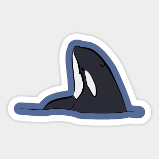 Killer Whale Spyhop Sticker